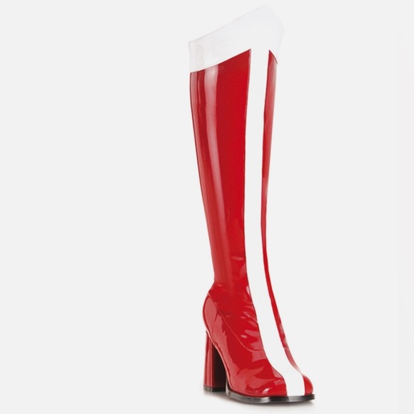 Funtasma Shoes - Over The Knee PVC Vinyl GoGo Boots Fantasma by Pleaser Size 8 Brand New